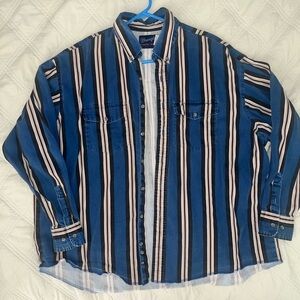 Vintage Wrangler Button Up Shirt